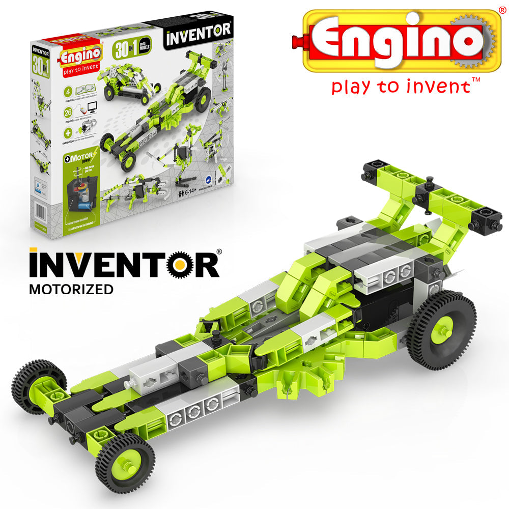 Engino 安捷積木| 發明者電動系列(30in1電動變形多組合款)