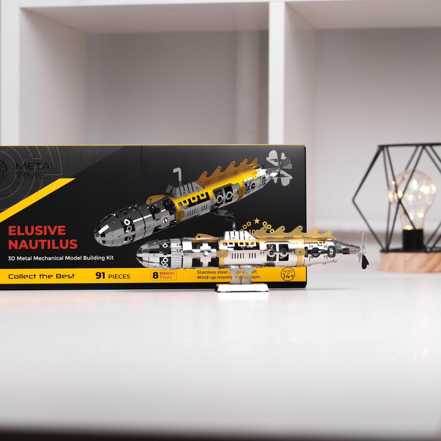 (年終特賣:任二件再95折,滿6000送T4M名片夾)魅影潛艇.鸚鵡螺號 | Elusive Nautilus Submarine