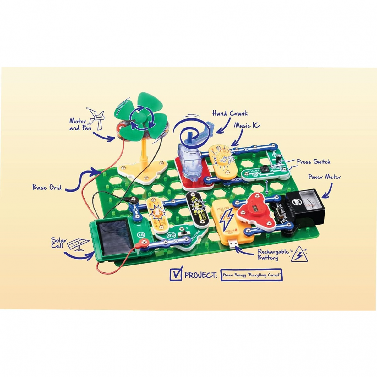 SCG225《綠能電路積木》(附中文說明書QRcode)