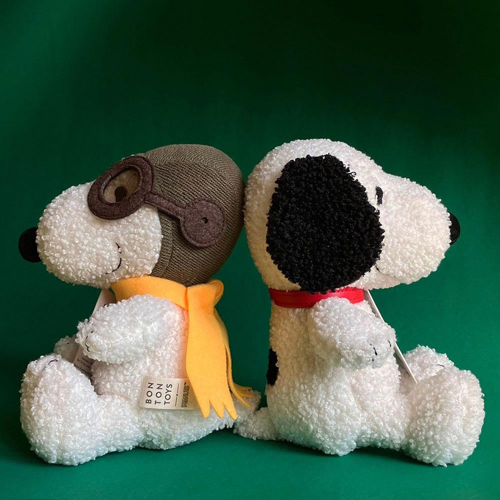 BON TON TOYS|Snoopy史努比填充玩偶-飛行員 20cm