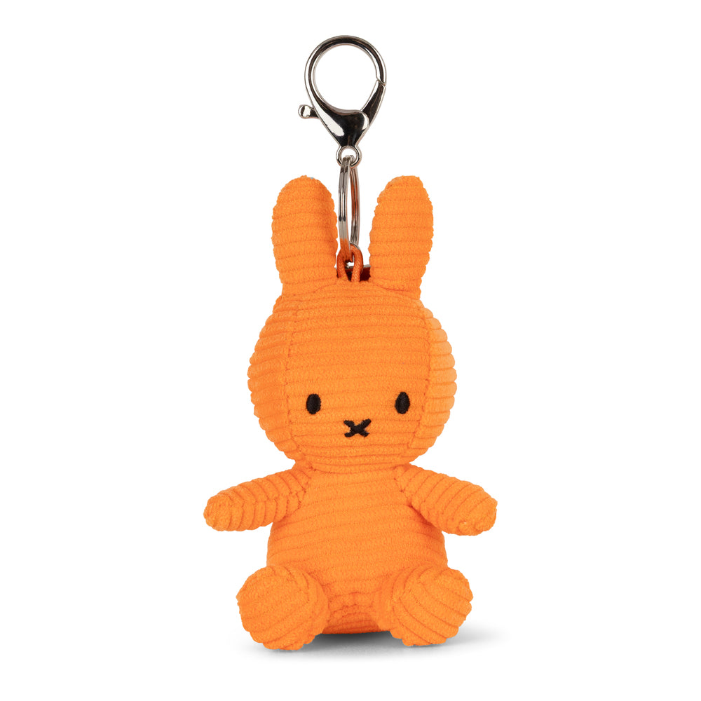 BON TON TOYS|Miffy米菲兔ECO燈芯絨鑰匙圈-10cm