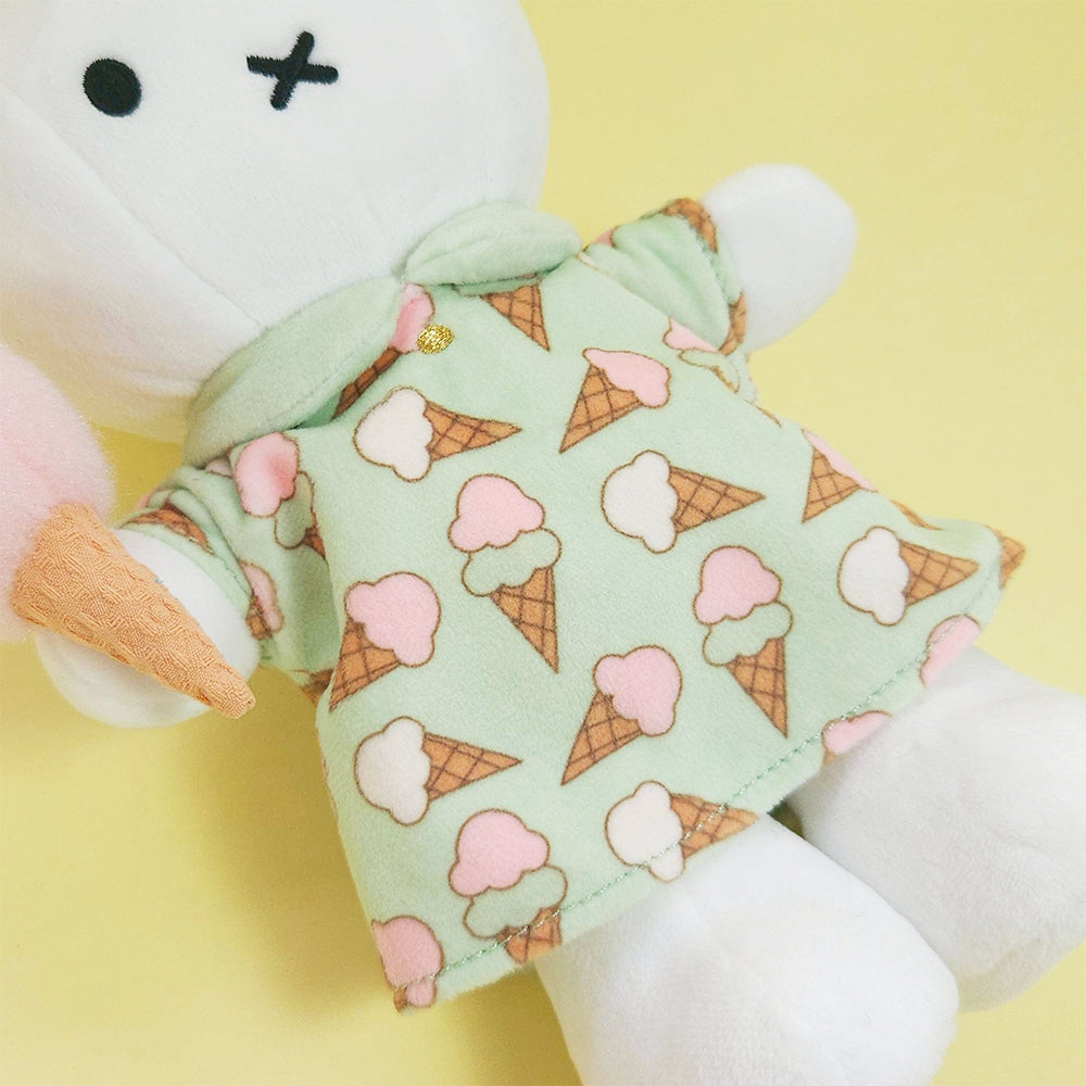 BON TON TOYS|Miffy米菲兔填充玩偶-甜筒洋裝 24cm