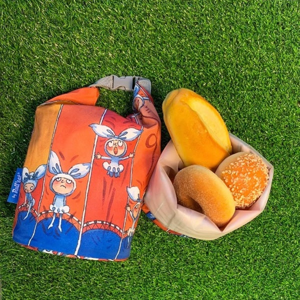 Roll'eat 西班牙桶裝食物袋-幾米(小蝴蝶小披風)