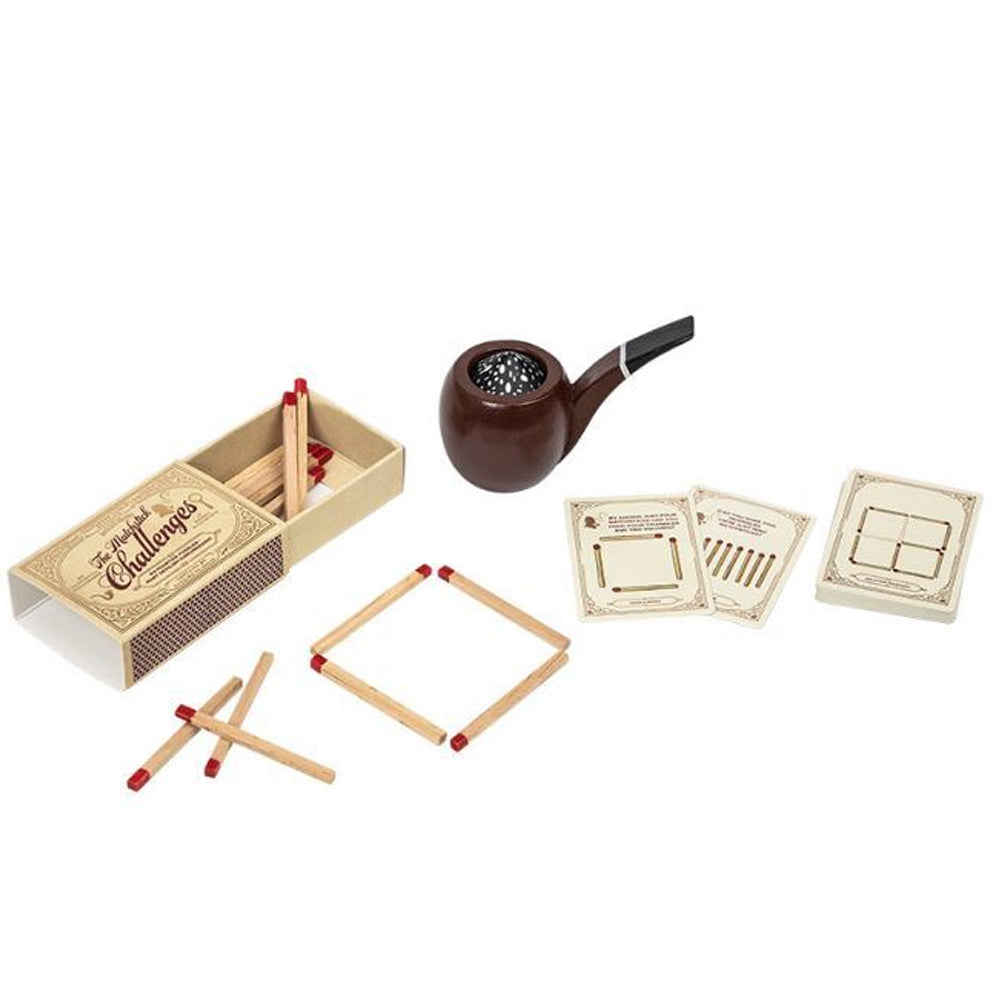 Professor Puzzles 福爾摩斯謎題系列-解謎菸斗與火柴盒(The Case of the Smoking Pipe)