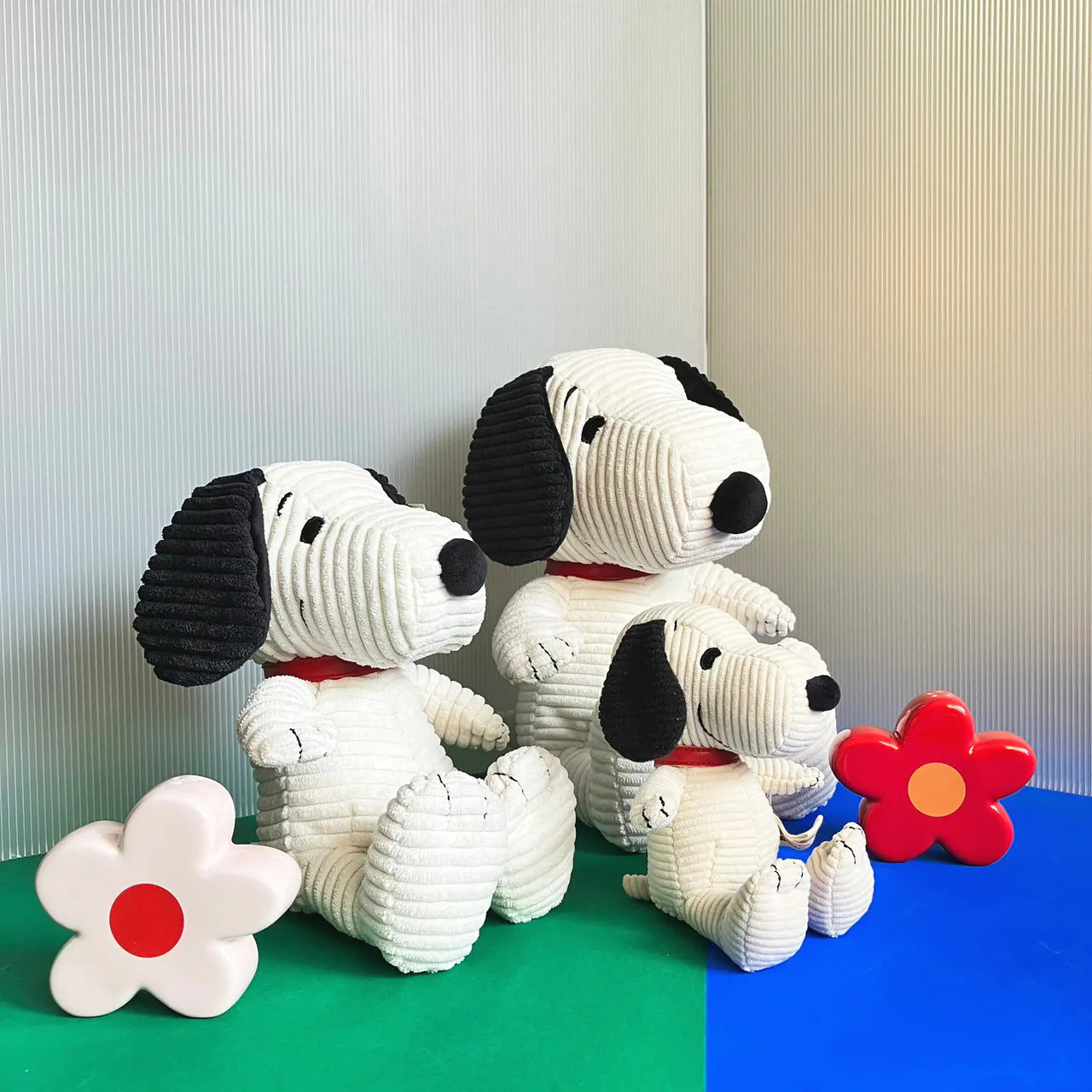 BON TON TOYS|Snoopy史努比燈芯絨填充玩偶-奶油 40cm