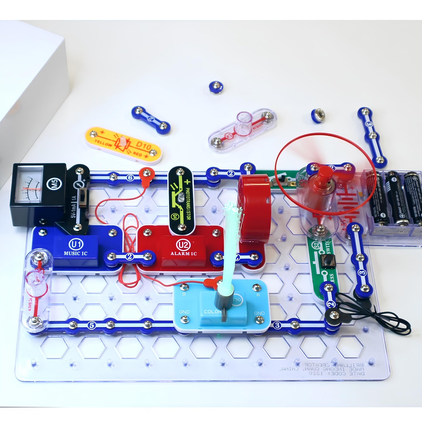 BC-168《鈕扣電路積木》(繁體中文版)
