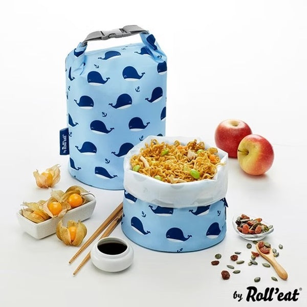 Roll'eat 西班牙食物袋組合(桶裝+吃貨) -小藍鯨款