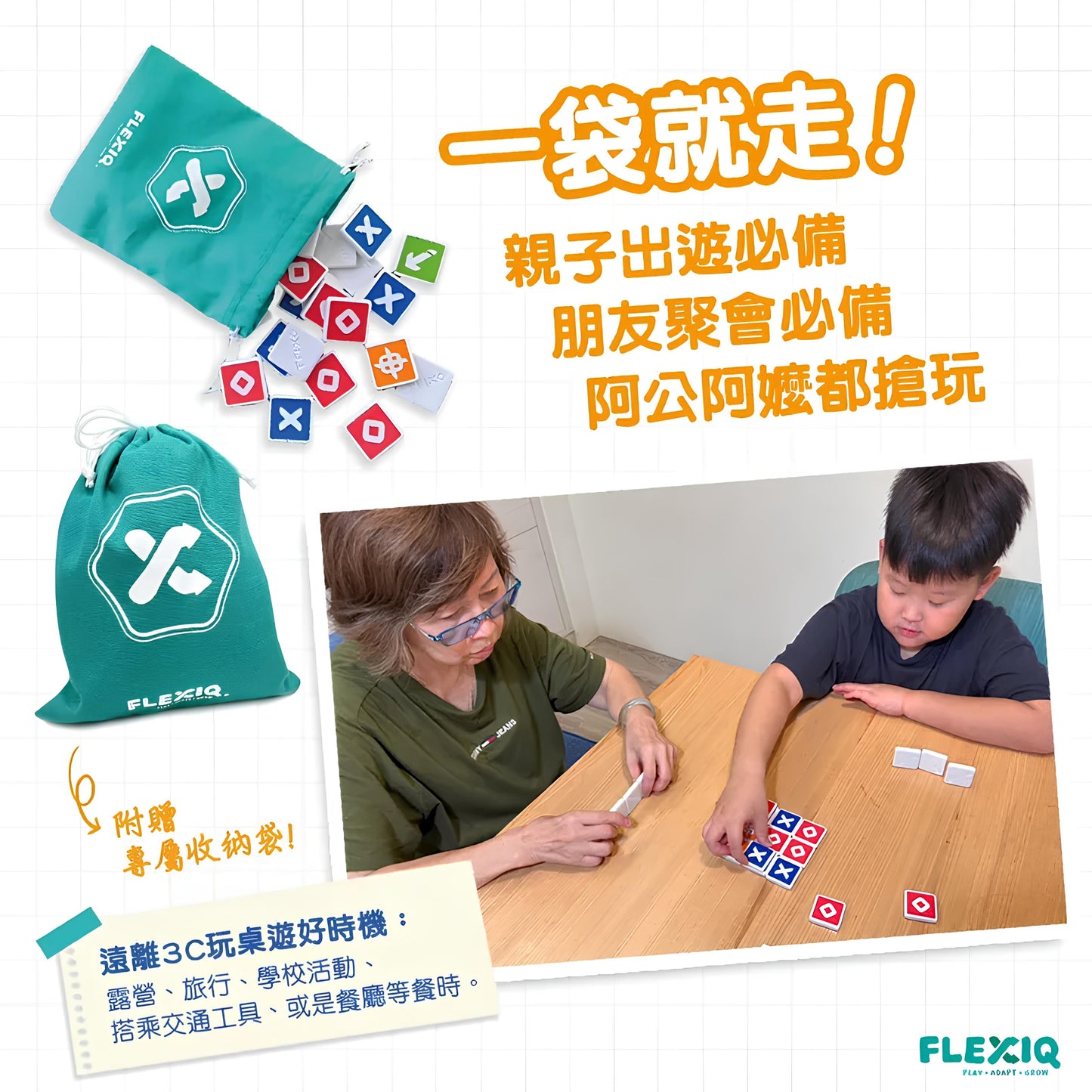【FlexiQ】連線疊對疊