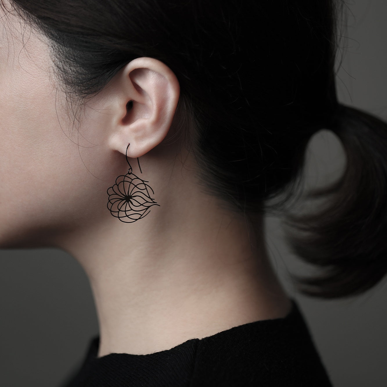 moorigin|鐵線蓮耳環