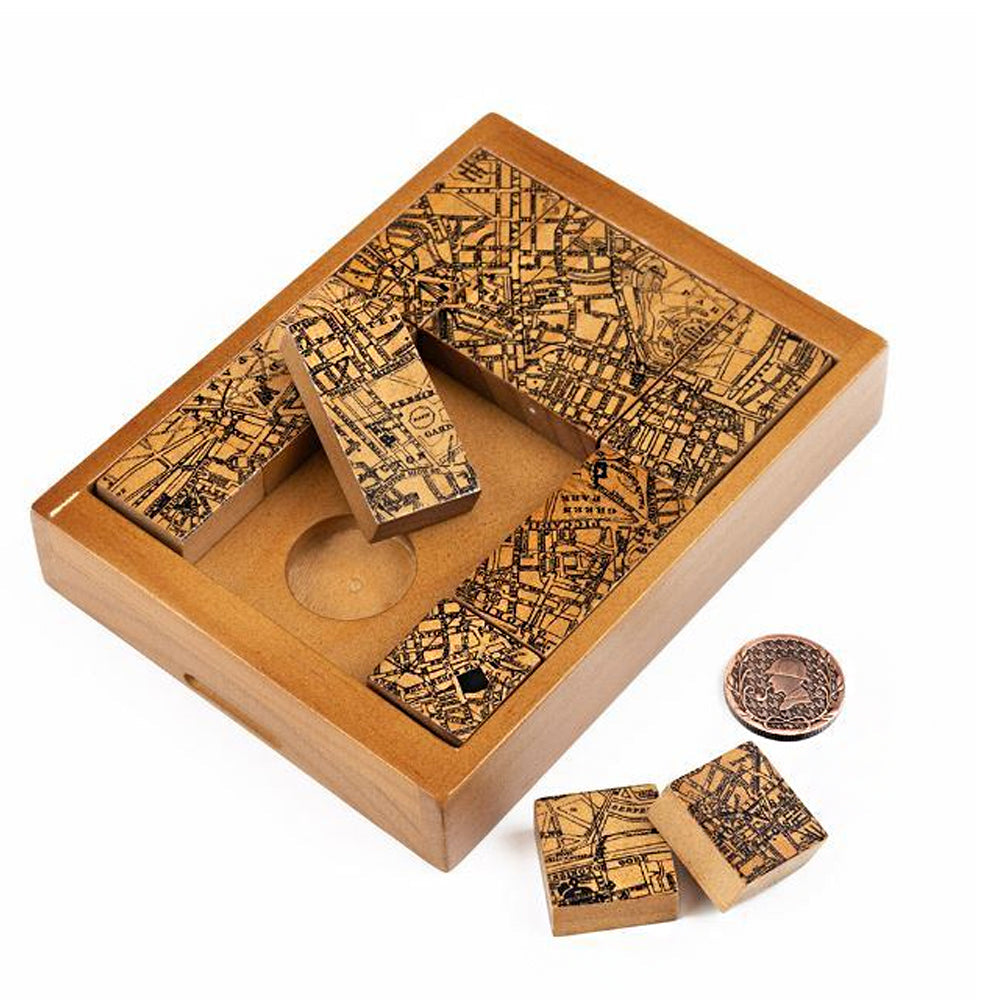 Professor Puzzles 福爾摩斯謎題系列-方塊解謎拼圖(The Case of the Secret Society)