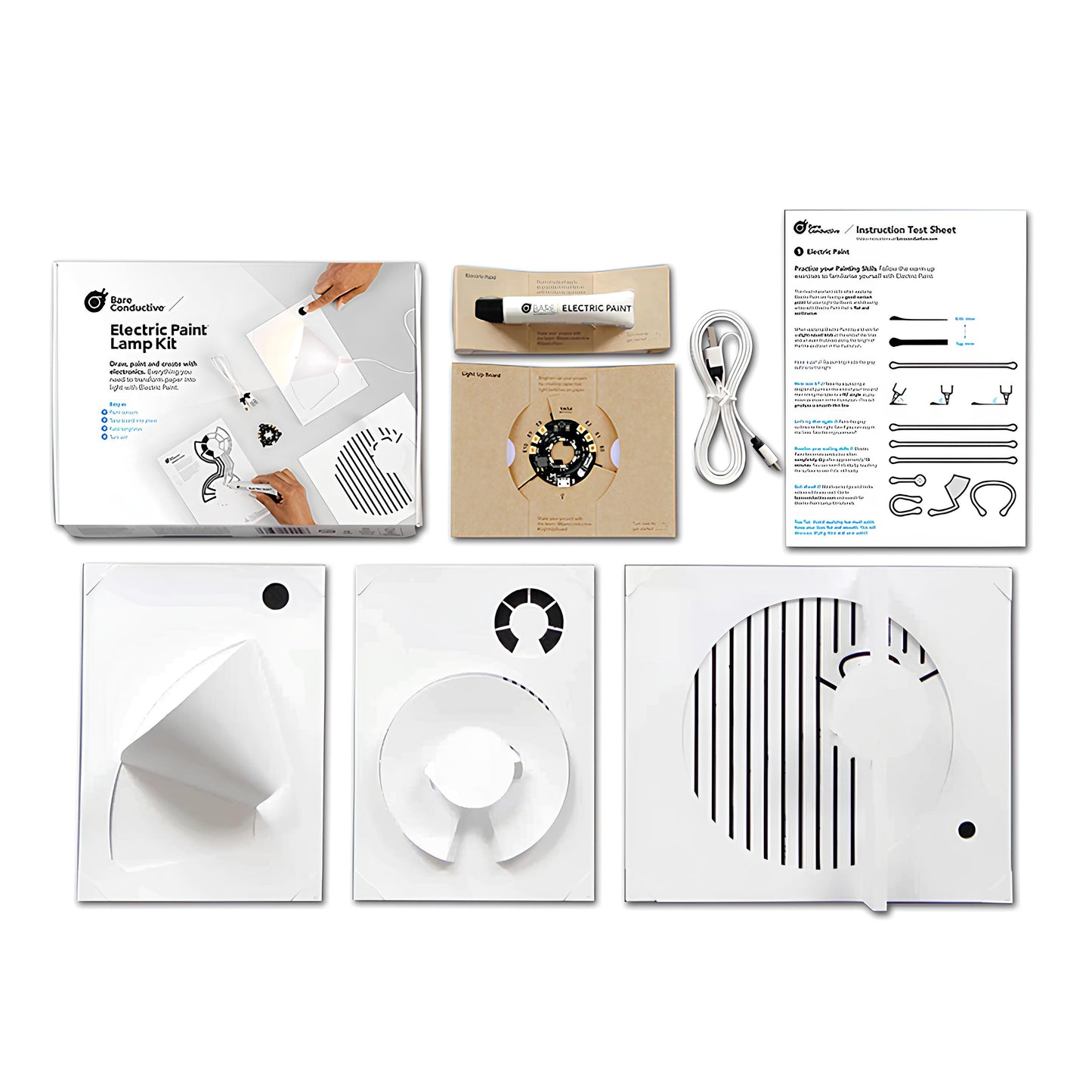 Bare Conductive|燈組 Electric Paint Lamp Kit
