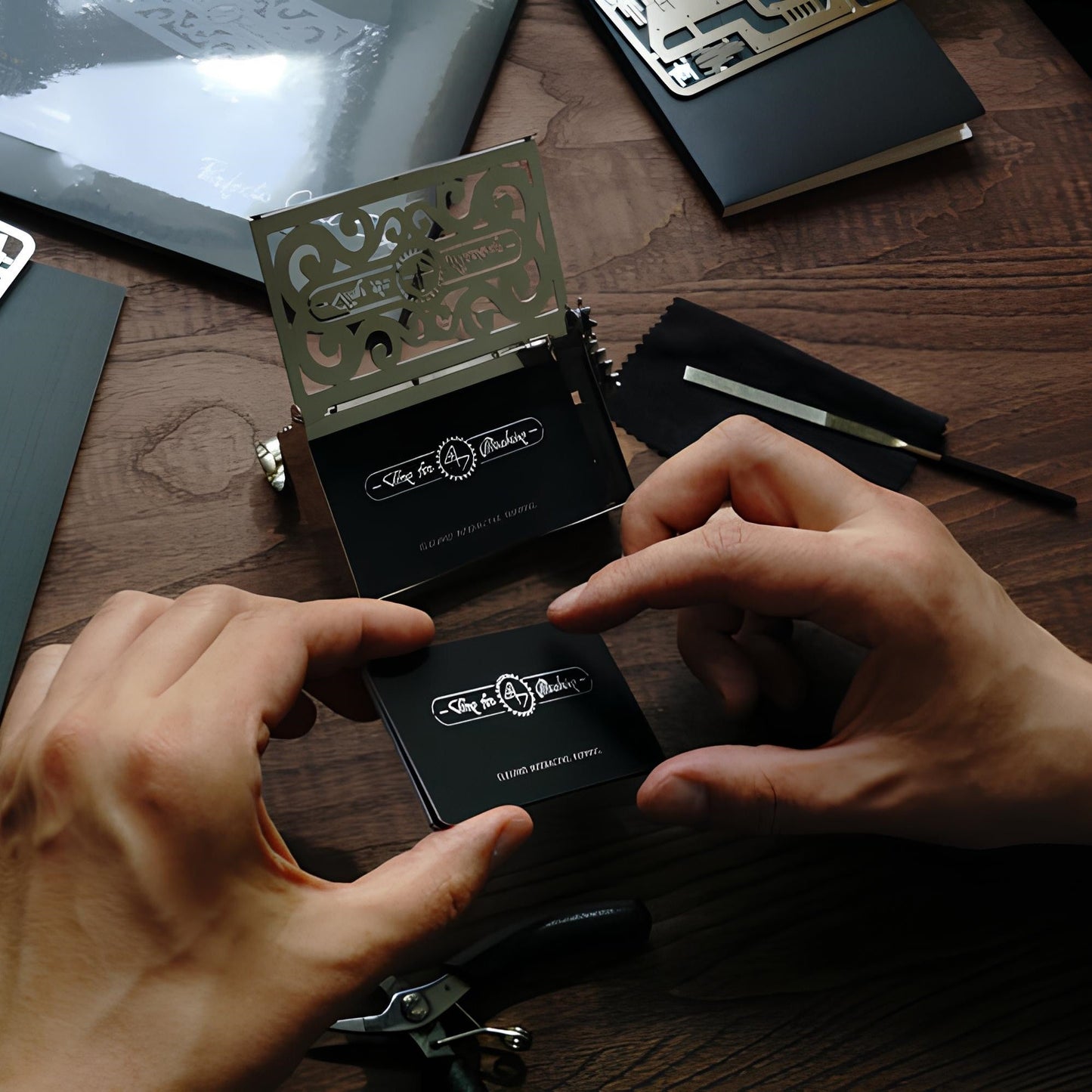 (年終特賣:任二件再95折,滿6000送T4M名片夾)T4M亮眼名片匣Perfecto CardCase