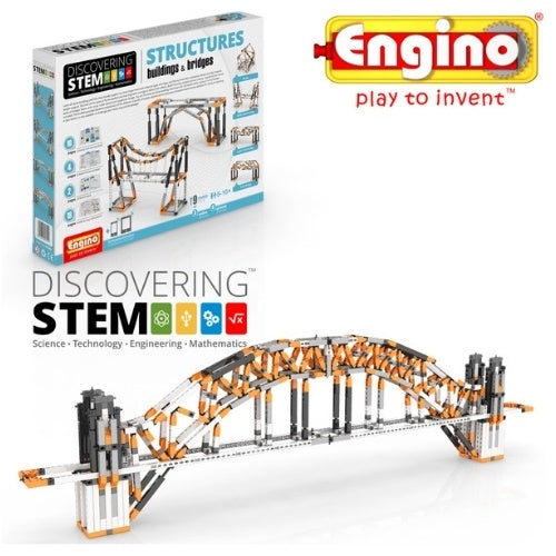 Engino 安捷積木| STEM發現者教育系列(建築與橋樑-初階)