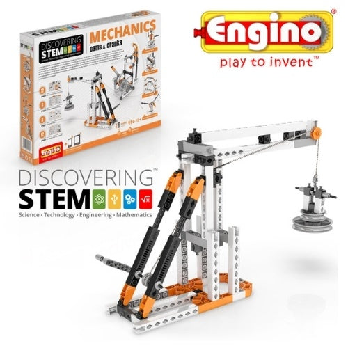 Engino 安捷積木| STEM發現者教育系列(凸輪和曲柄-中階)