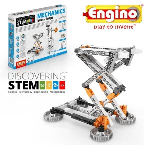 Engino 安捷積木| STEM發現者教育系列(槓桿與聯動-初階)