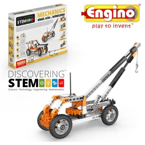 Engino 安捷積木| STEM發現者教育系列(車輪/軸和斜面-初階)