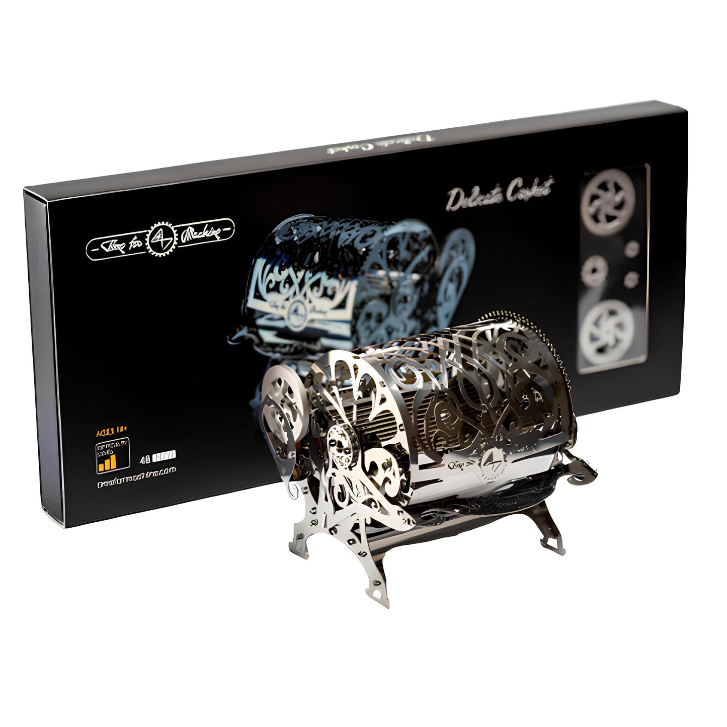 (年終特賣:任二件再95折,滿6000送T4M名片夾)T4M精雕珠寶盒 Gorgeous Gearbox