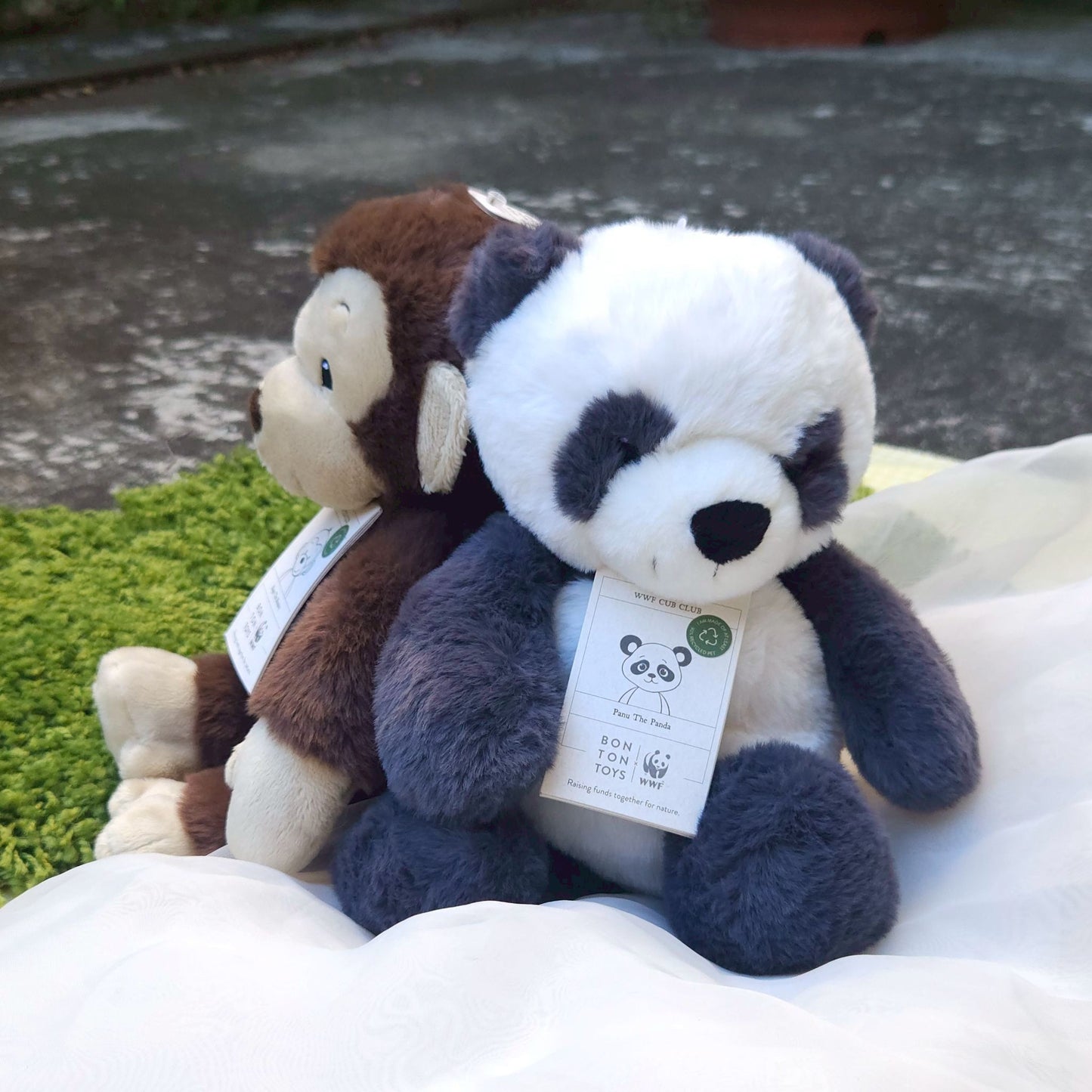 BON TON TOYS x WWF|ECO環保熊貓玩偶-帕努 29cm
