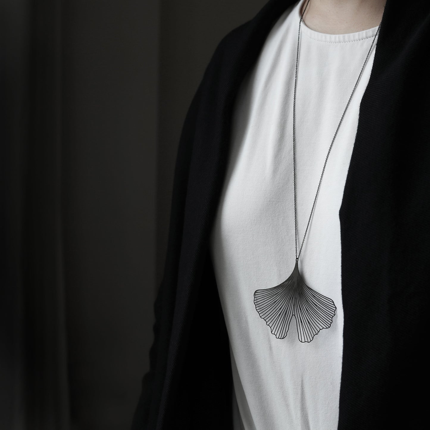 moorigin|銀杏項鍊 - L