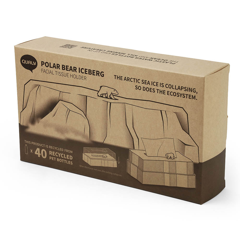 QUALY|北極熊-衛生紙盒