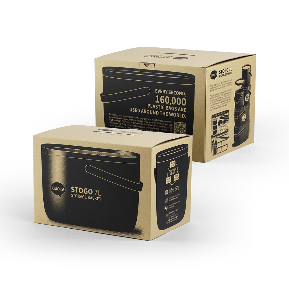 (任選二件95折)QUALY| 手提式置物箱7L