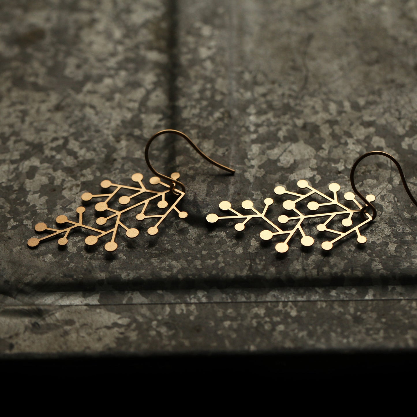 moorigin|雪花耳環 S