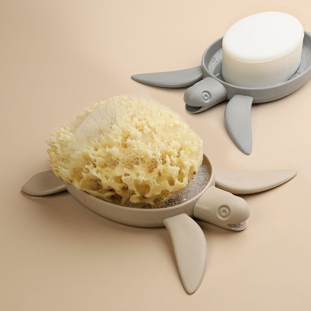 (任選二件95折)QUALY|拯救海龜-香皂盤