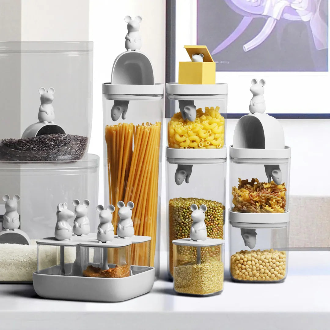 (任選二件95折)QUALY|幸運小子-儲米箱(3.5L)