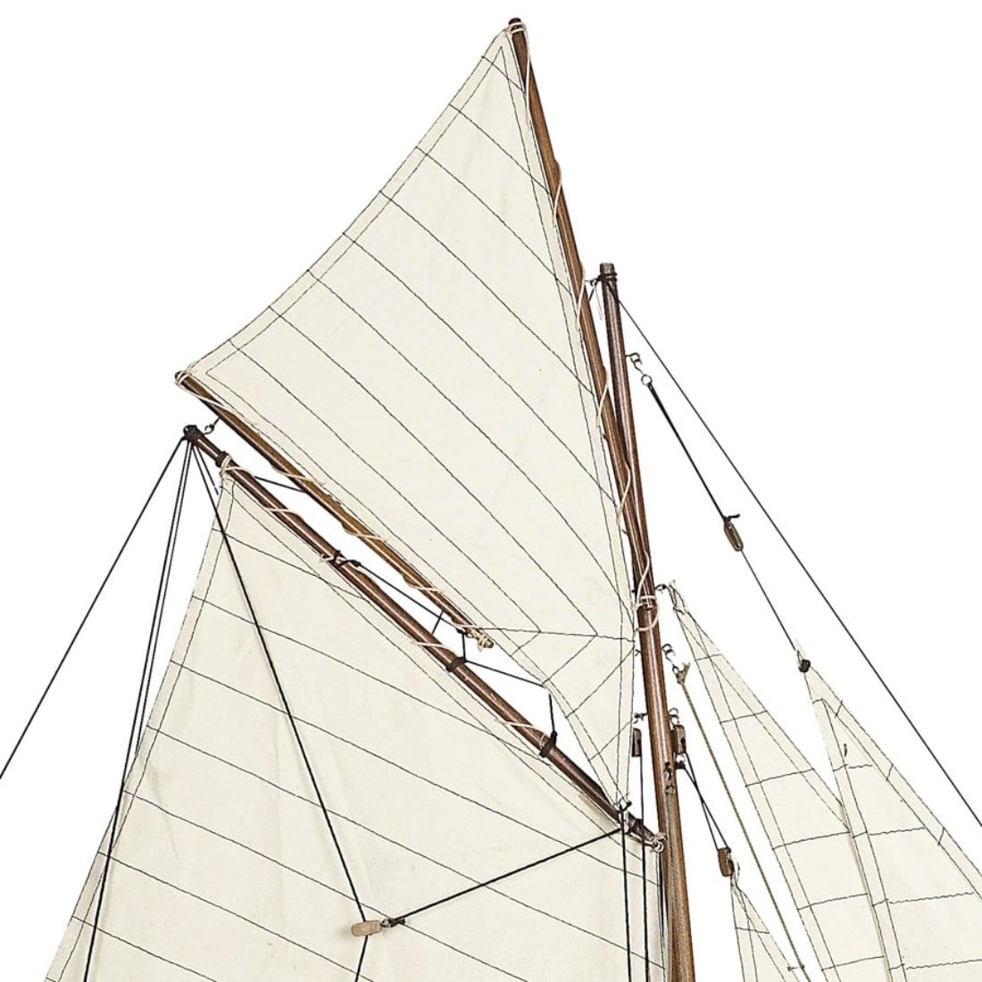 (預購77折只到7/31)實究家飾(Authentic Models) 美國盃 Columbia (哥倫比亞號) 1901 – 法式拋光 | 手工模型船 1️⃣3️⃣號