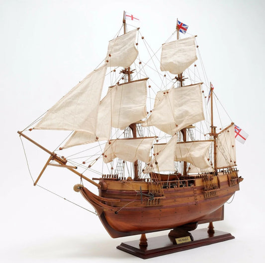 (手工．模型船)小獵犬號(HMS Beagle) – 英國皇家海軍｜OMH博物館等級模型船（完成品）