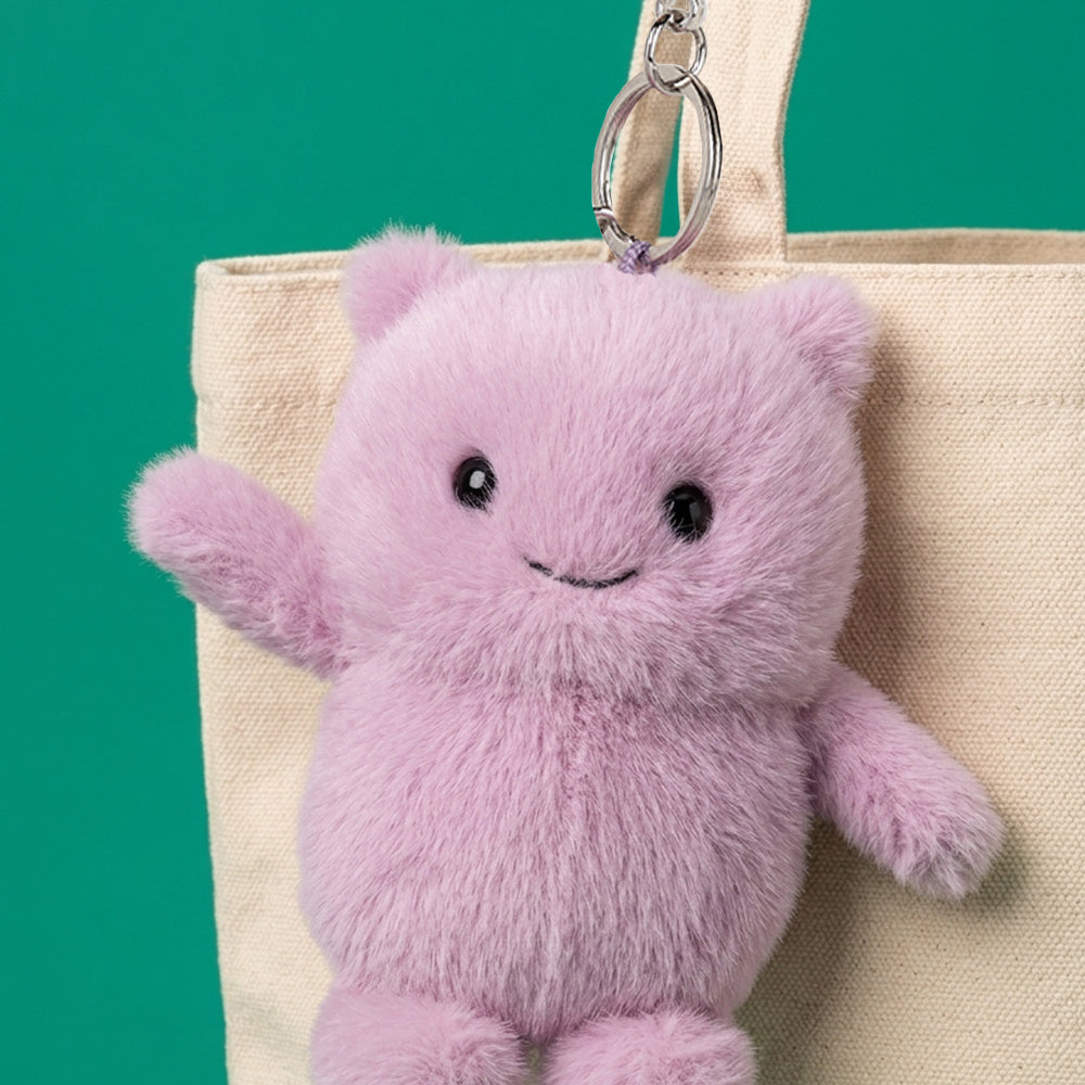BON TON TOYS｜閃皮ECO鑰匙圈-丁香紫 12cm