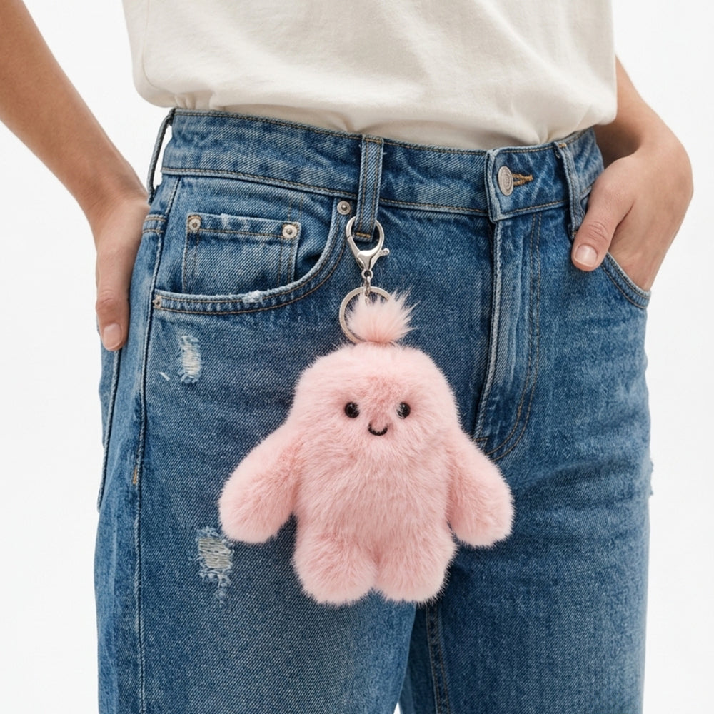 BON TON TOYS｜曼貝寶ECO鑰匙圈-花漾粉 12cm