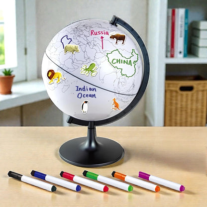 88折～給孩子的第一顆地球儀《國家與生態地球儀》