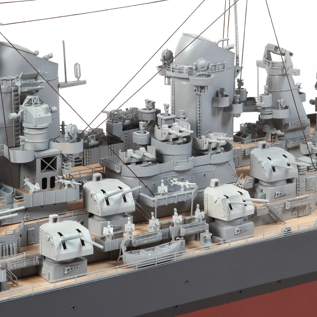 (預購)USS Missouri BB-63 密蘇里號戰艦- 奧克爾木質精品模型套組 | 難易度:高（預計12月底出貨）