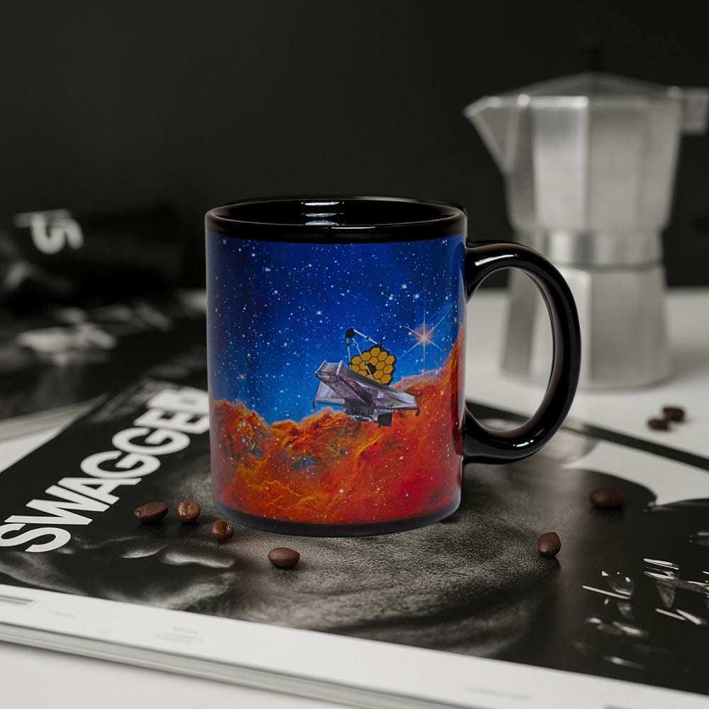 限時88折～NASA韋伯太空望遠鏡變色杯