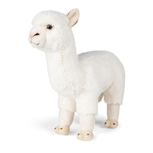 BON TON TOYS x WWF｜ECO環保羊駝玩偶-白 31cm