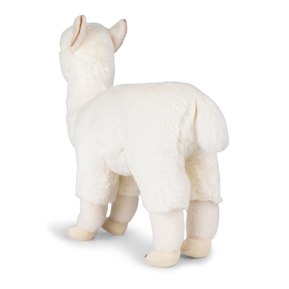 BON TON TOYS x WWF｜ECO環保羊駝玩偶-白 31cm