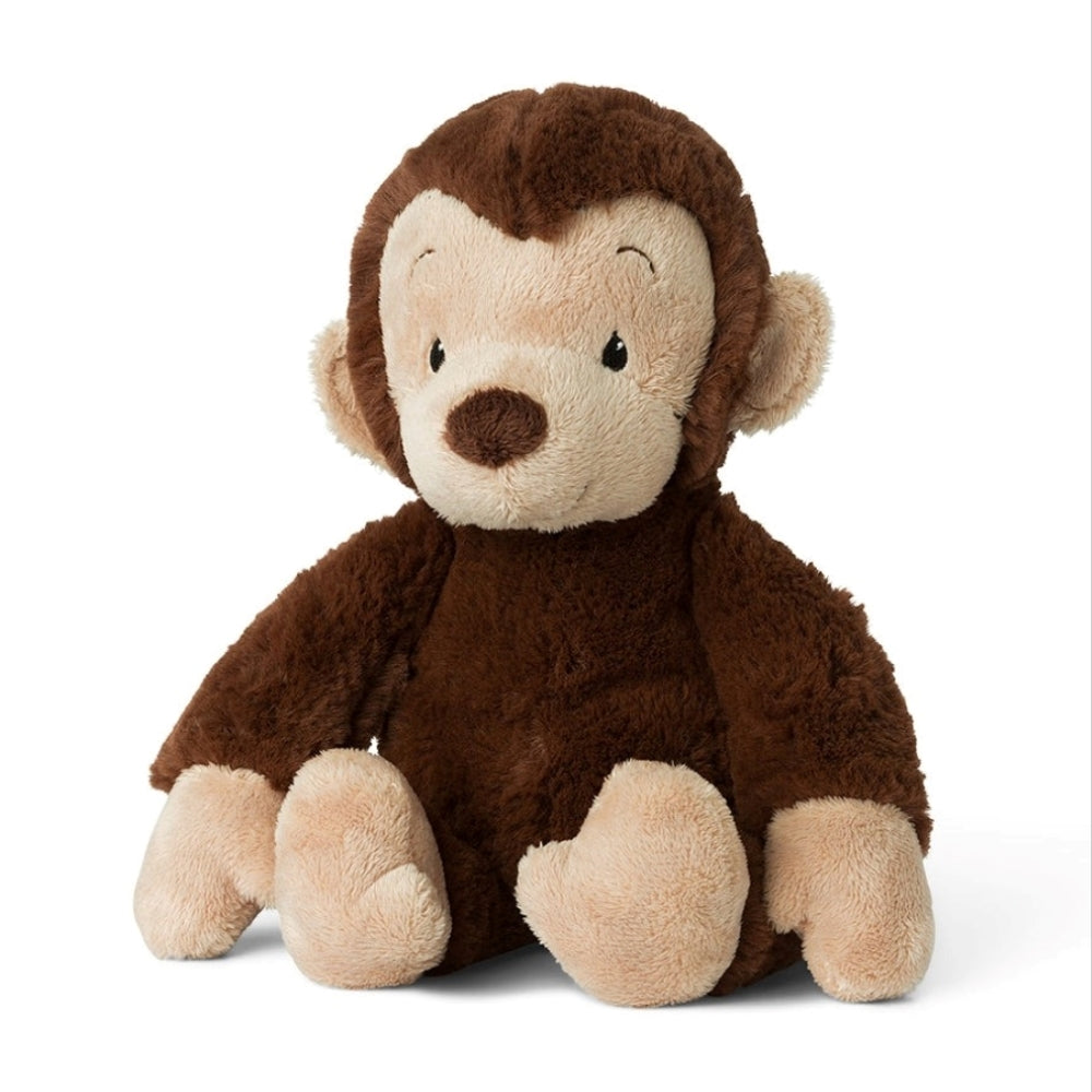 BON TON TOYS x WWF｜ECO環保猴子玩偶-馬果 咖啡 29cm