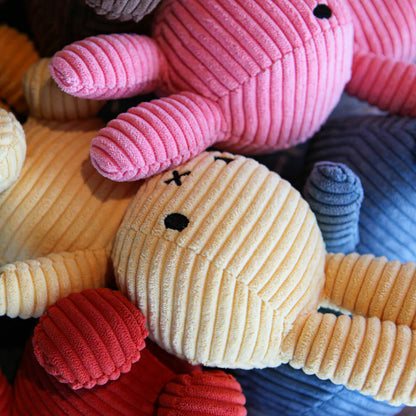 BON TON TOYS｜Miffy米菲兔ECO燈芯絨填充玩偶-泡泡粉