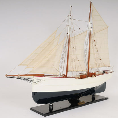 (手工．模型船)1883 WanderBird 漫步鳥｜OMH博物館等級模型船（完成品）