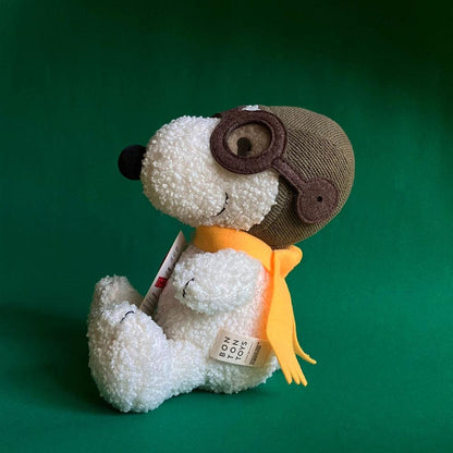 BON TON TOYS｜Snoopy史努比填充玩偶-飛行員 20cm