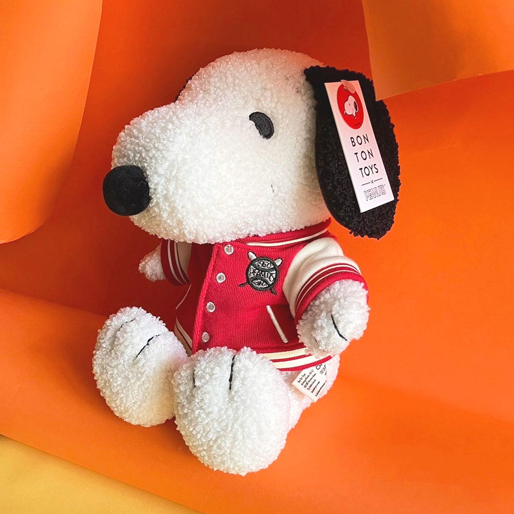BON TON TOYS｜Snoopy史努比填充玩偶-校隊狗 25cm