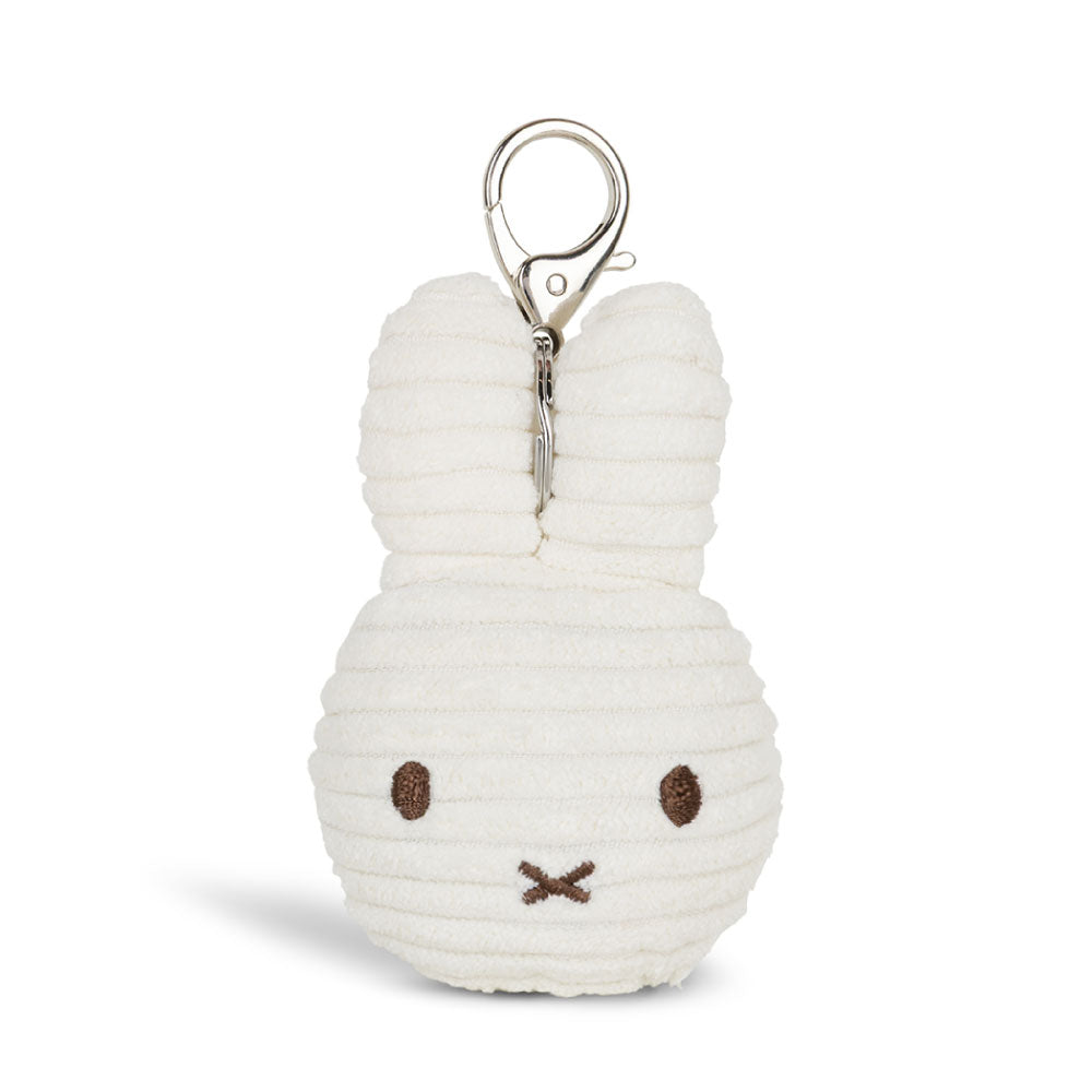 BON TON TOYS｜Miffy拍拍米菲兔ECO燈芯絨鑰匙圈-10cm