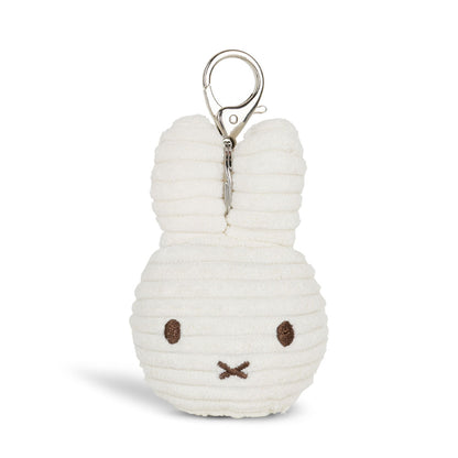 BON TON TOYS｜Miffy拍拍米菲兔ECO燈芯絨鑰匙圈-10cm