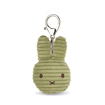 BON TON TOYS｜Miffy拍拍米菲兔ECO燈芯絨鑰匙圈-10cm