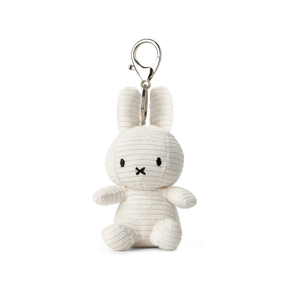 BON TON TOYS｜Miffy米菲兔ECO燈芯絨鑰匙圈-10cm
