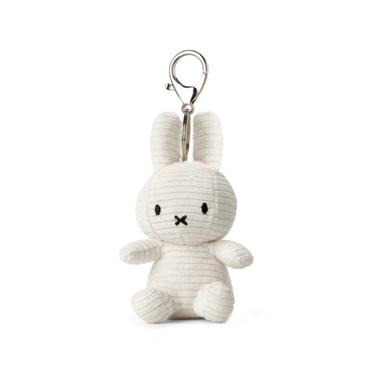 BON TON TOYS｜Miffy米菲兔ECO燈芯絨鑰匙圈-10cm