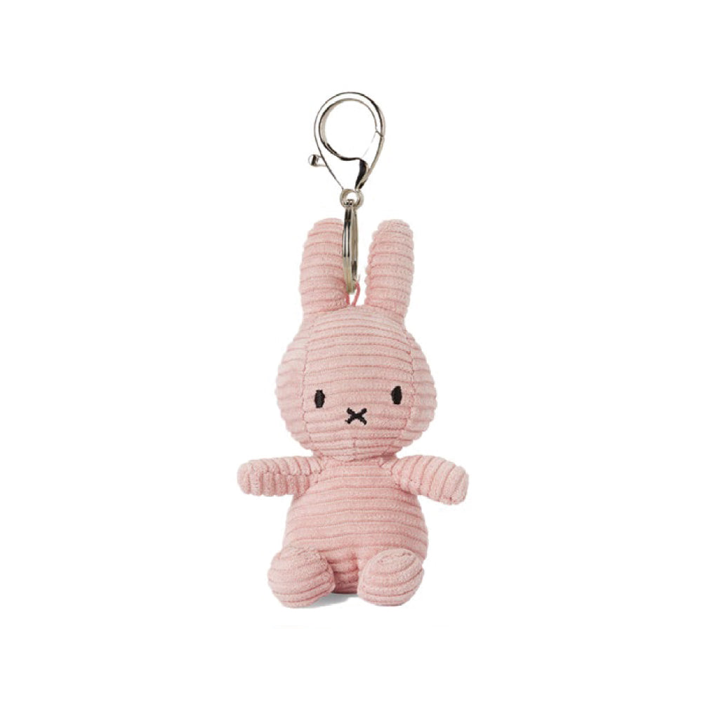 BON TON TOYS｜Miffy米菲兔ECO燈芯絨鑰匙圈-10cm