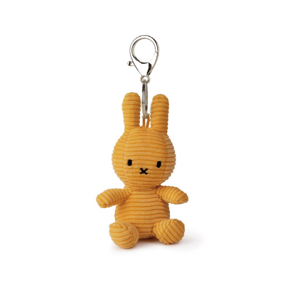 BON TON TOYS｜Miffy米菲兔ECO燈芯絨鑰匙圈-10cm