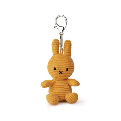 BON TON TOYS｜Miffy米菲兔ECO燈芯絨鑰匙圈-10cm